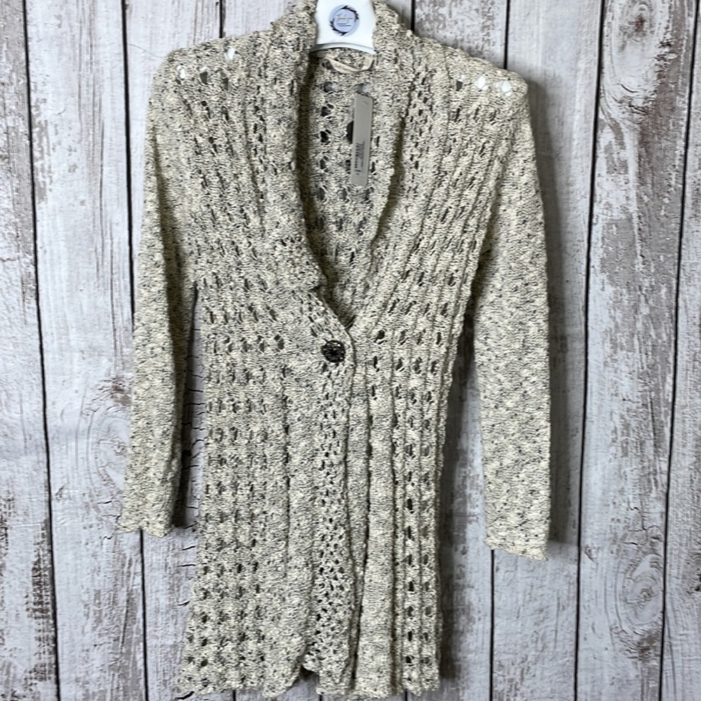 Soft Surroundings Teressa crochet cardigan. NWT. - Picture 2 of 13